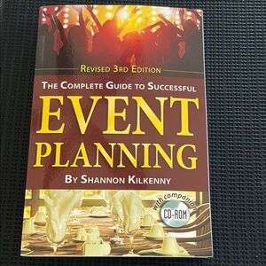 Event Planning Book.